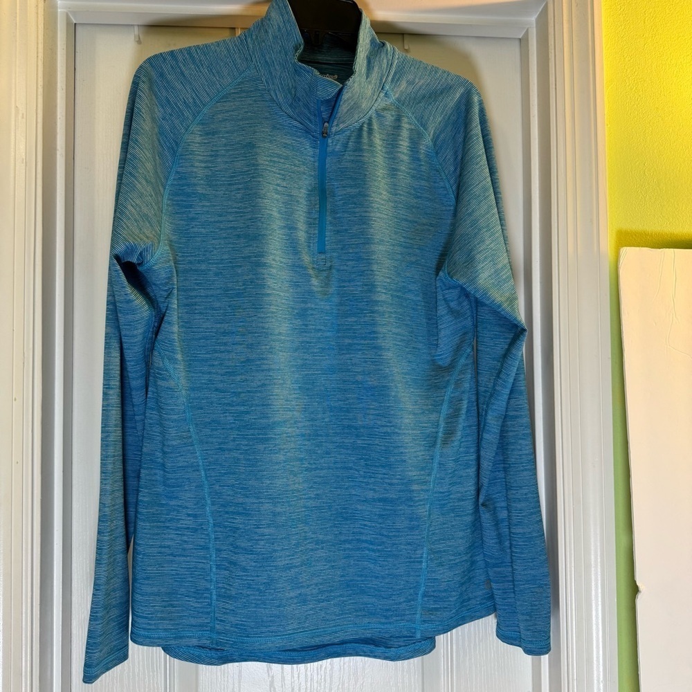 Champion Performance Long Sleeve Quarter Zip Pull Over Top